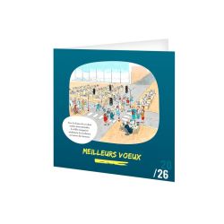 Cartes de voeux publicitaires fabriquées en France Réunion