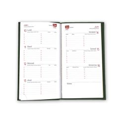Agenda publicitaire fabriqué en France Naturel 90x165 mm Agenda publicitaire fabriqué en France Naturel 90x165 mm