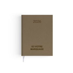 Agenda publicitaire fabriqué en France Naturel 165x240 mm Agenda publicitaire fabriqué en France Naturel 165x240 mm