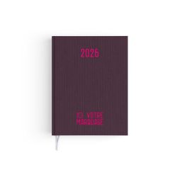 Agendas personnalisables fabriqués en France Effet Toilé 165x240 mm Agendas personnalisables fabriqués en France Effet Toilé 165x240 mm