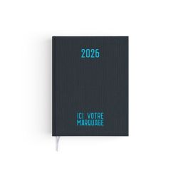 Agendas personnalisables fabriqués en France Effet Toilé 165x240 mm Agendas personnalisables fabriqués en France Effet Toilé 165x240 mm