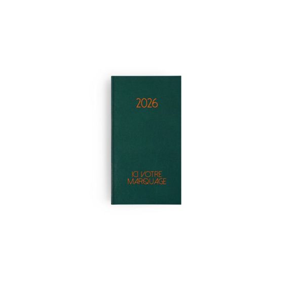 Agendas personnalisables fabriqués en France Paris 90x165 mm Agendas personnalisables fabriqués en France Paris 90x165 mm