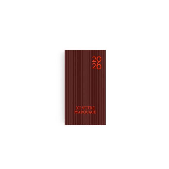 Agenda personnalisable fabriqué en France Semainier Harmonie 90x165 mm Agenda personnalisable fabriqué en France Semainier Harmonie 90x165 mm