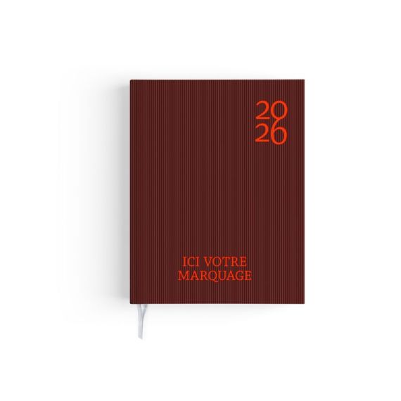 Agenda personnalisable fabriqué en France Semainier Harmonie 165x240 mm Agenda personnalisable fabriqué en France Semainier Harmonie 165x240 mm