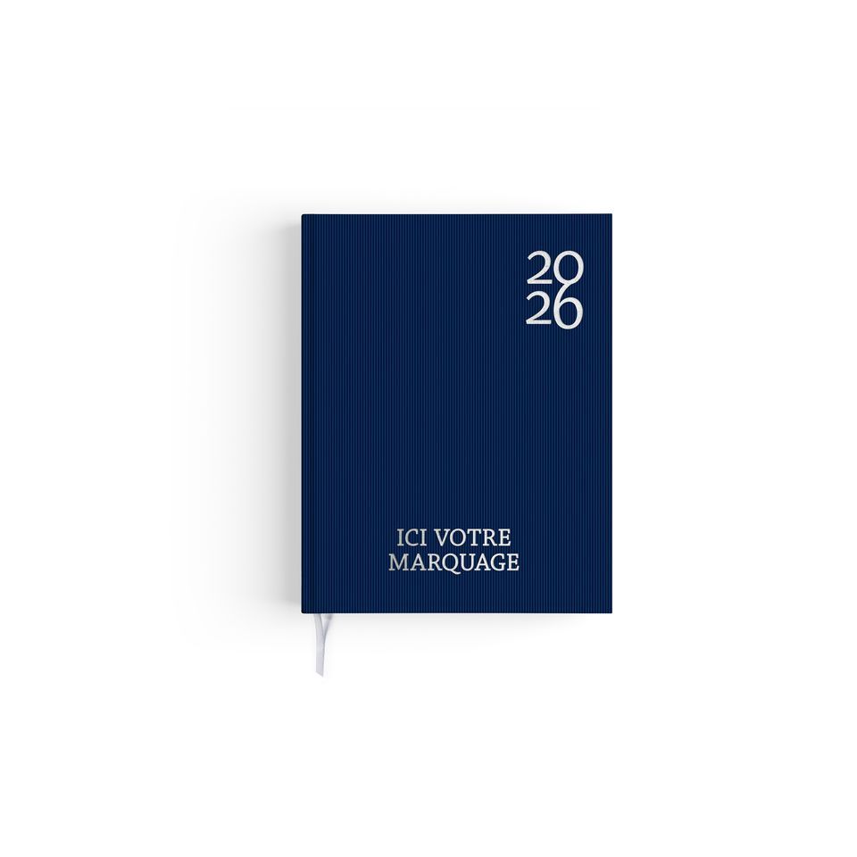 Agenda personnalisable fabriqué en France Semainier Harmonie 165x240 mm