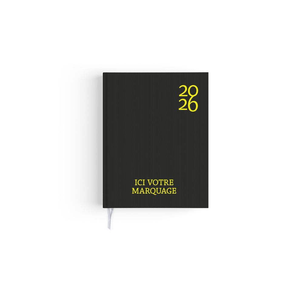 Agenda personnalisable fabriqué en France Semainier Harmonie 165x240 mm