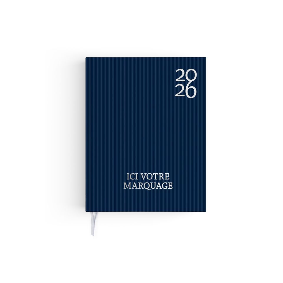 Agenda personnalisable fabriqué en France Semainier Harmonie 210x270 mm