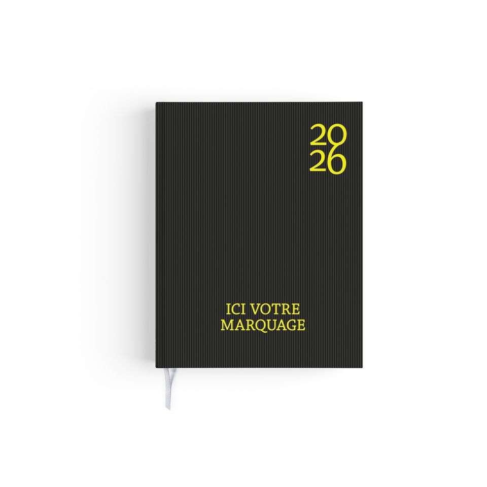 Agenda personnalisable fabriqué en France Semainier Harmonie 210x270 mm