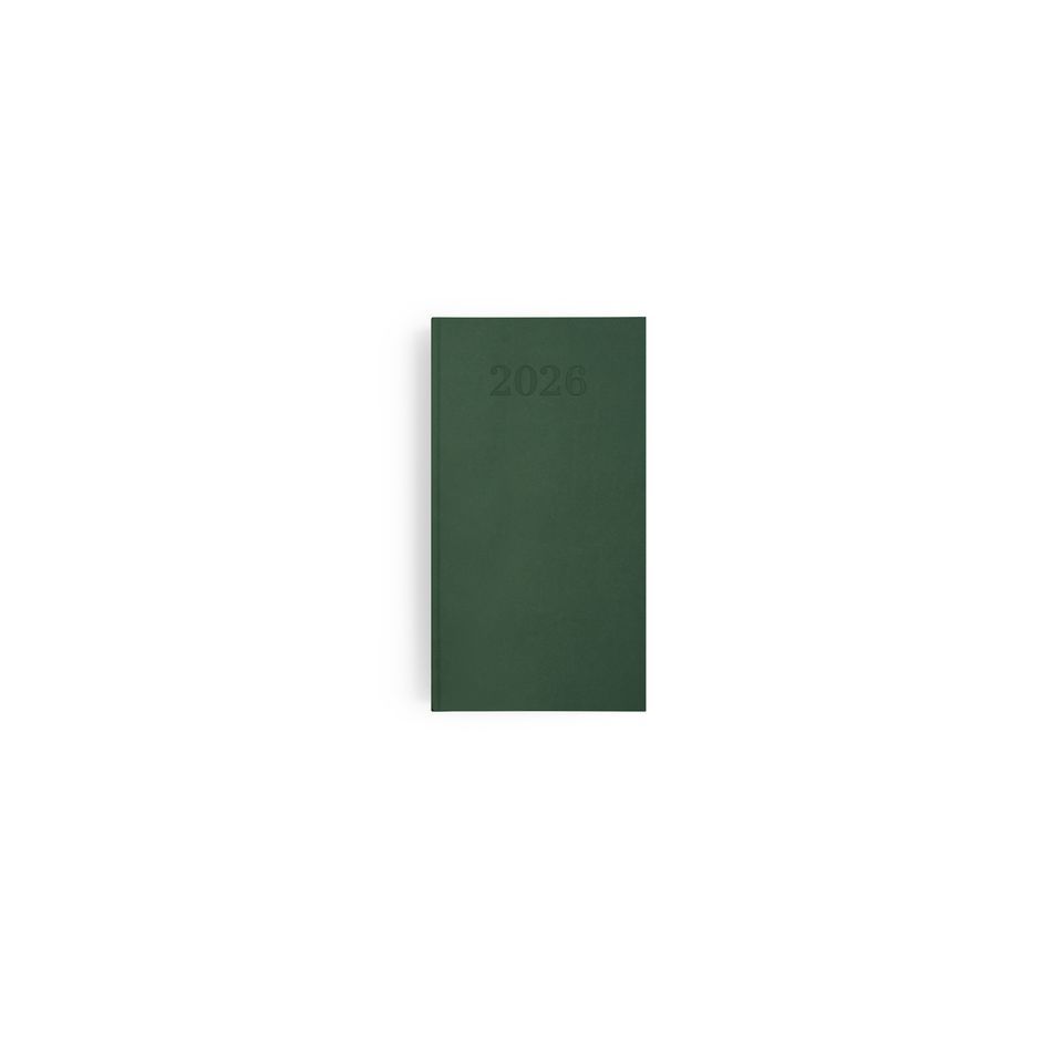 Agenda publicitaire fabriqué en France semainier Premium 90x165 mm