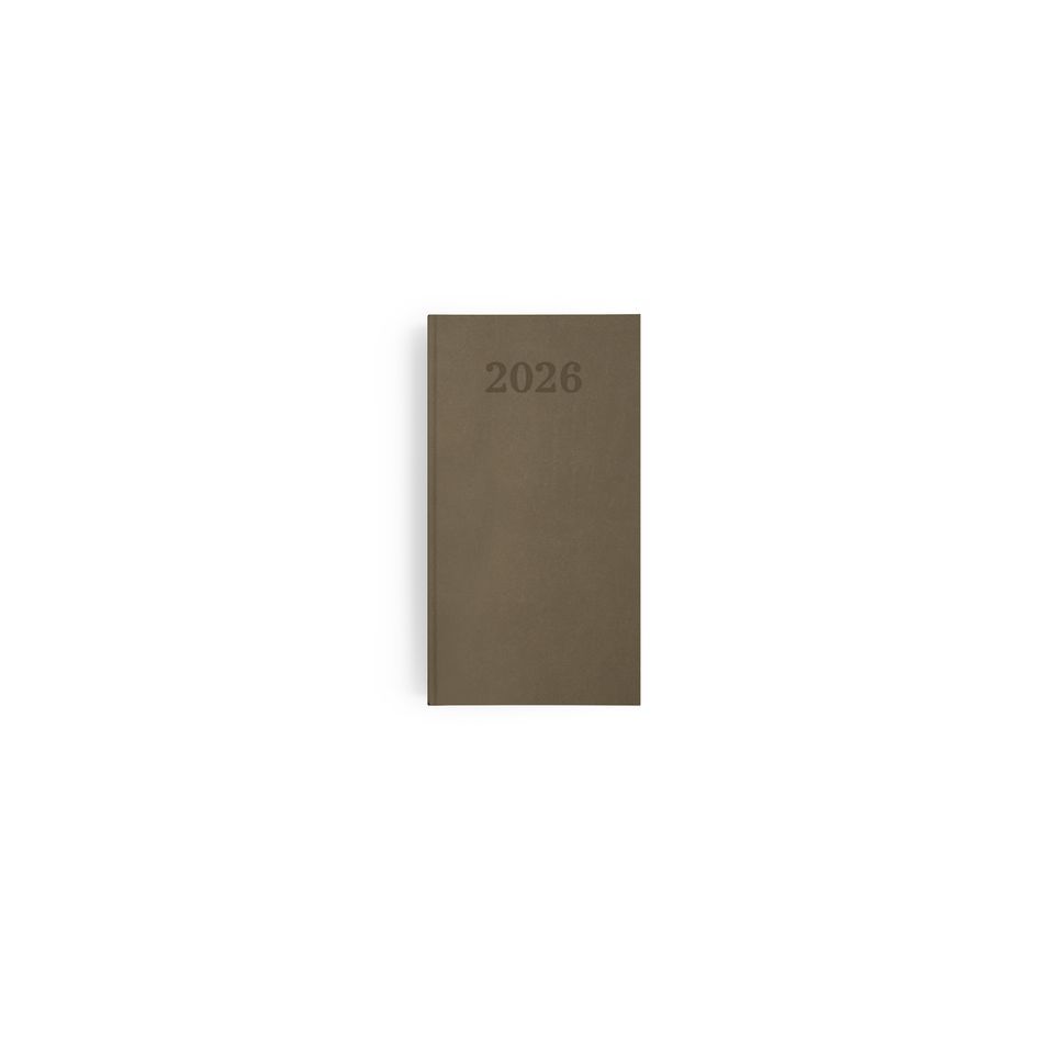 Agenda publicitaire fabriqué en France semainier Premium 90x165 mm