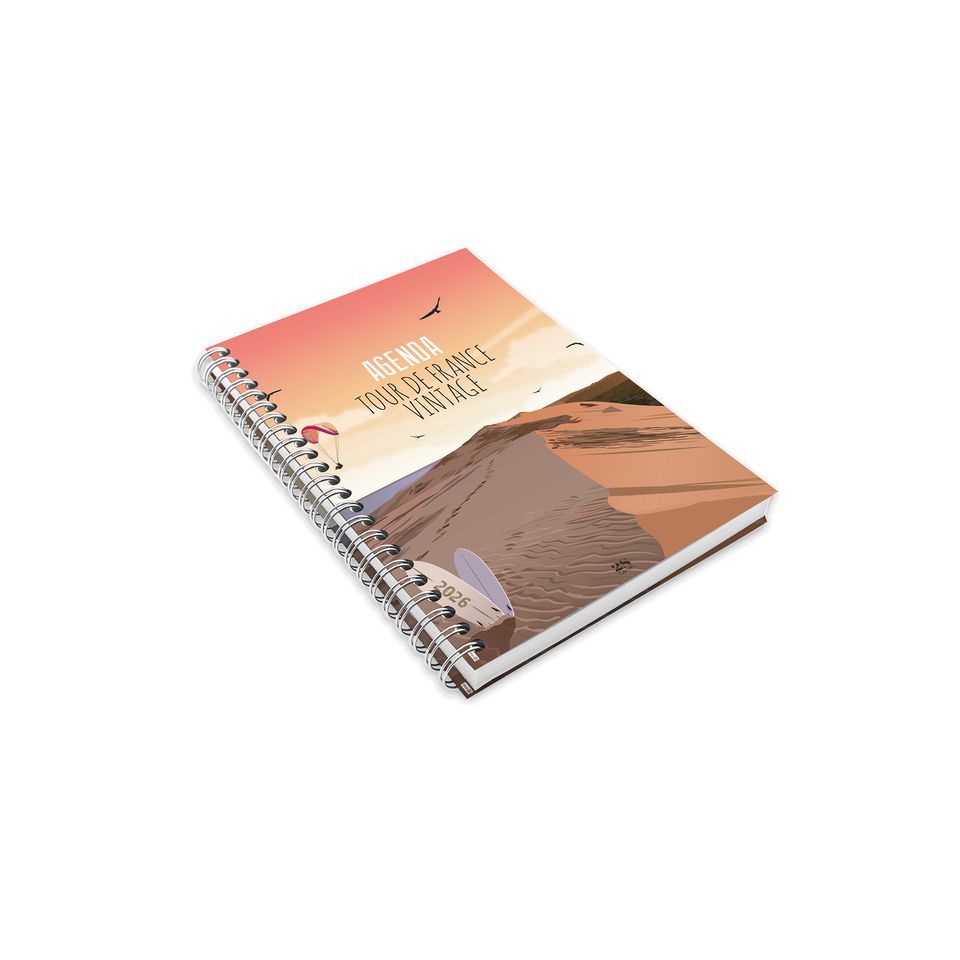 Agenda publicitaire fabriqué en France semainier Script Book spirale