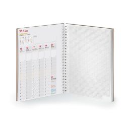 Agenda publicitaire fabriqué en France semainier Script Book spirale Agenda publicitaire fabriqué en France semainier Script Book spirale
