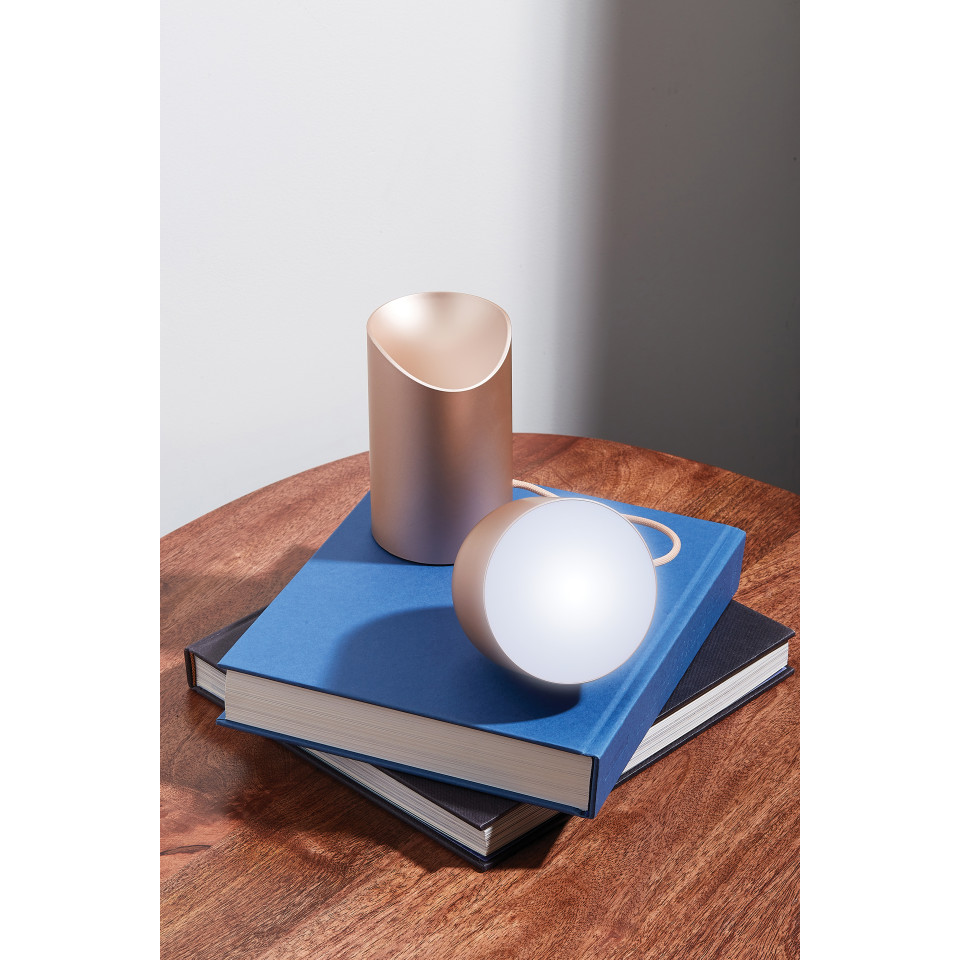 Lampe publicitaire LED portable avec tête rotative et amovible