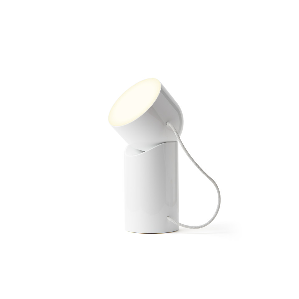 Lampe publicitaire LED portable avec tête rotative et amovible