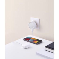 Chargeur publicitaire secteur rapide avec double port USB - PD 30W Chargeur publicitaire secteur rapide avec double port USB - PD 30W