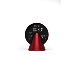 Radio publicitaire réveil avec FM & enceinte Bluetooth® intégrée