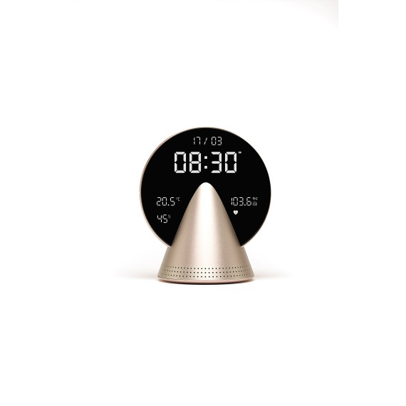 Radio publicitaire réveil avec FM & enceinte Bluetooth® intégrée Radio publicitaire réveil avec FM & enceinte Bluetooth® intégrée