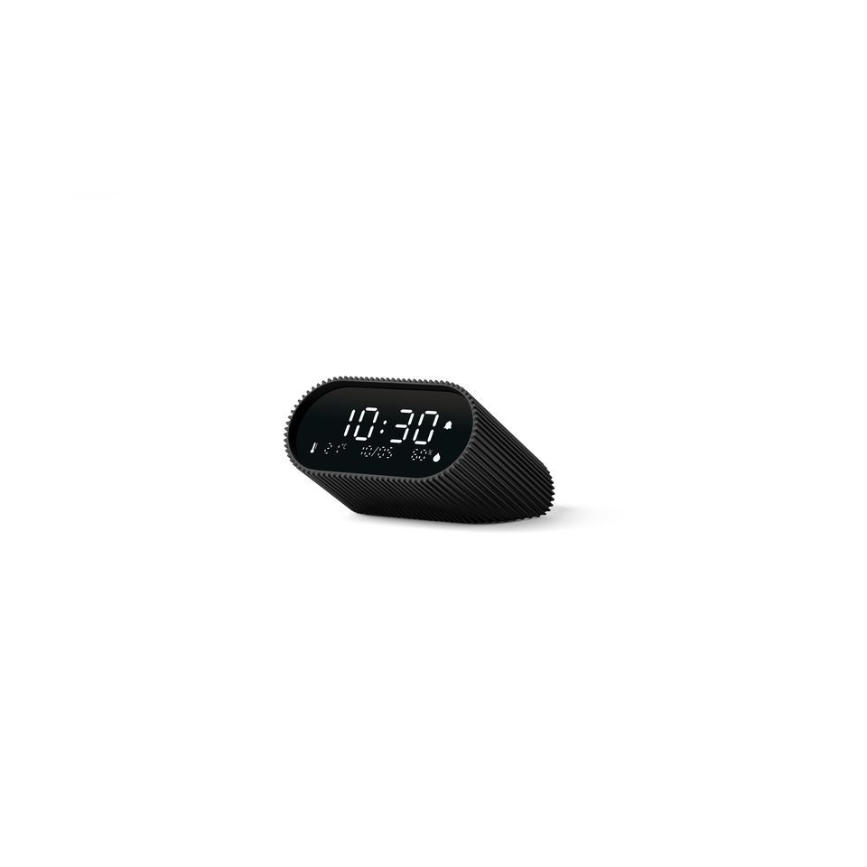 Réveil publicitaire LCD avec affichage température et humidité Lexon