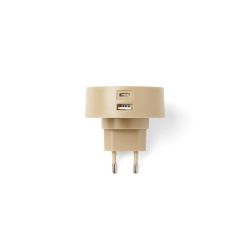 Chargeur publicitaire secteur rapide avec double port USB - PD 30W Lexon Chargeur publicitaire secteur rapide avec double port USB - PD 30W Lexon