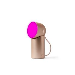 Lampe publicitaire LED portable avec tête rotative et amovible Lexon Lampe publicitaire LED portable avec tête rotative et amovible Lexon