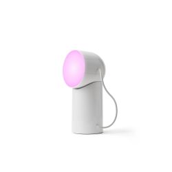 Lampe publicitaire LED portable avec tête rotative et amovible Lexon Lampe publicitaire LED portable avec tête rotative et amovible Lexon