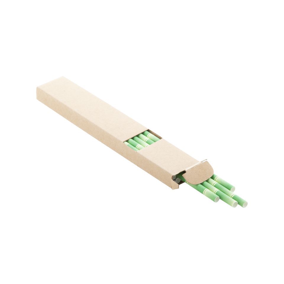 Set de pailles publicitaire StriStraw