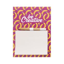 Bloc notes magnet frigo sur mesure publicitaire CreaStick Fridge Plus fabriqué en Europe Bloc notes magnet frigo sur mesure publicitaire CreaStick Fridge Plus fabriqué en Europe
