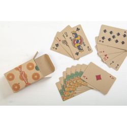Cartes à jouer Kraft personnalisées publicitaire express écologiques fabriquées en Europe Cartes à jouer Kraft personnalisées publicitaire express écologiques fabriquées en Europe