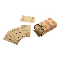 Cartes à jouer Kraft personnalisées publicitaire express écologiques fabriquées en Europe Cartes à jouer Kraft personnalisées publicitaire express écologiques fabriquées en Europe