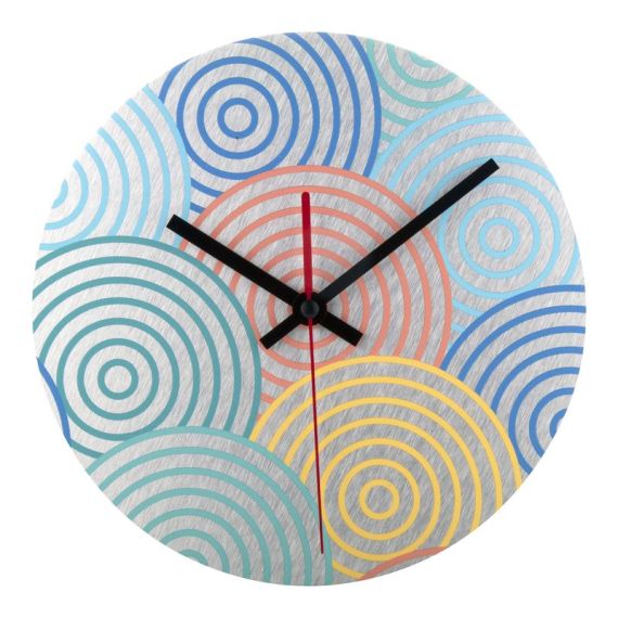Horloge murale ouverte sans verre publicitaire BeTime Alu fabriquée en Europe Horloge murale ouverte sans verre publicitaire BeTime Alu fabriquée en Europe