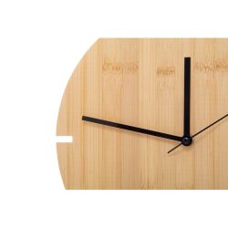 Horloge murale en bambou publicitaire Tokei Horloge murale en bambou publicitaire Tokei