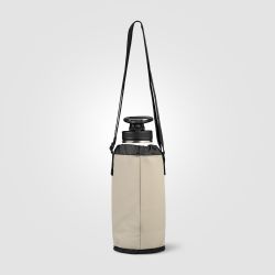 Sac publicitaire isotherme pour une bouteille PU recyclé fermetureéclair 1.8L Malmö Sac publicitaire isotherme pour une bouteille PU recyclé fermetureéclair 1.8L Malmö