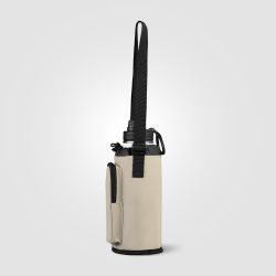 Sac publicitaire isotherme pour une bouteille PU recyclé fermetureéclair 1.8L Malmö Sac publicitaire isotherme pour une bouteille PU recyclé fermetureéclair 1.8L Malmö