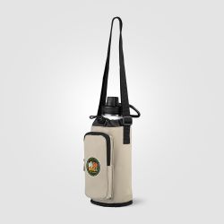 Sac publicitaire isotherme pour une bouteille PU recyclé fermetureéclair 1.8L Malmö Sac publicitaire isotherme pour une bouteille PU recyclé fermetureéclair 1.8L Malmö
