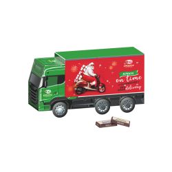Calendrier de l’Avent personnalisé CAMION Sarotti Truck 225x120x70 mm