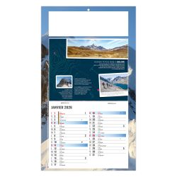 Calendrier personnalisable fabriqué en France 1 Vue Tony