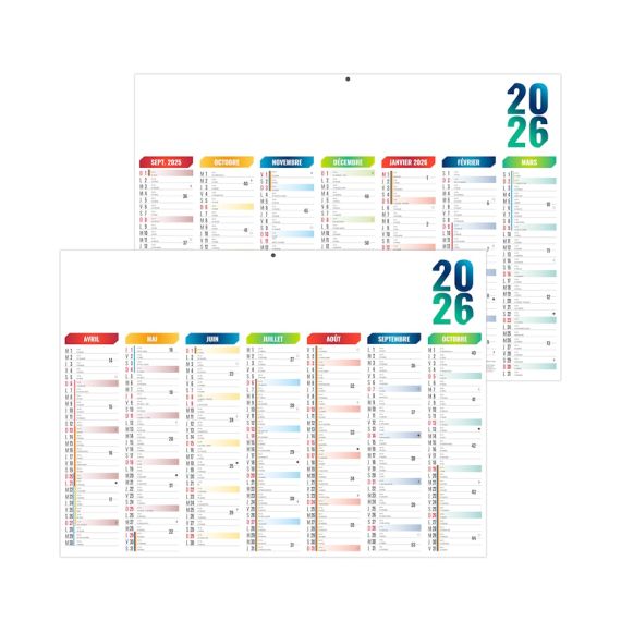 Calendriers bancaires Scolaires personnalisables Arlequin Rigide Calendriers bancaires Scolaires personnalisables Arlequin Rigide
