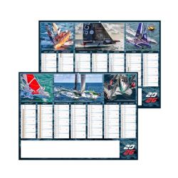 Calendriers publicitaires bancaires Voile Rigides