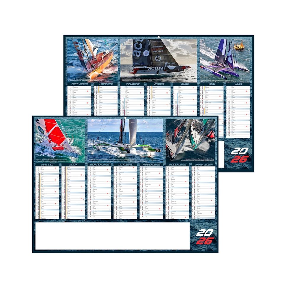 Calendriers publicitaires bancaires Voile Rigides