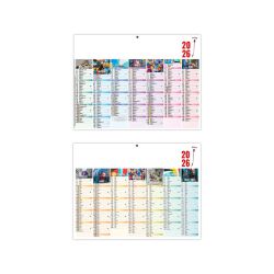 Calendriers bancaires personnalisables fabriqués en France Pictures Rigides
