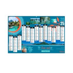Calendrier bancaire publicitaire fabriqué en France Création Souple Calendrier bancaire publicitaire fabriqué en France Création Souple