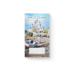 Agenda spirale publicitairefabriqué en France souple éco-poche couleur 95x165 mm Agenda spirale publicitairefabriqué en France souple éco-poche couleur 95x165 mm