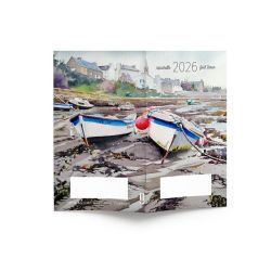 Agenda spirale publicitairefabriqué en France souple éco-poche couleur 95x165 mm Agenda spirale publicitairefabriqué en France souple éco-poche couleur 95x165 mm