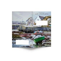 Agenda spirale publicitairefabriqué en France souple éco-poche couleur 95x165 mm Agenda spirale publicitairefabriqué en France souple éco-poche couleur 95x165 mm
