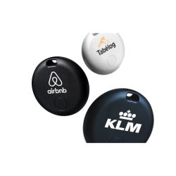 Tracker air tag rond publicitaire personnalisé compatible Apple et Android Tracker air tag rond publicitaire personnalisé compatible Apple et Android