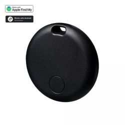 Tracker air tag rond publicitaire personnalisé compatible Apple et Android 