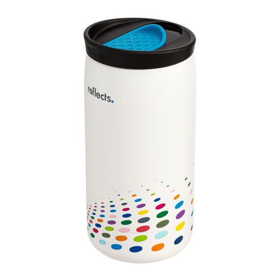 Mug publicitaire isotherme personnalisé 320 ml en acier recyclé fabriqué en Europe Mug publicitaire isotherme personnalisé 320 ml en acier recyclé fabriqué en Europe