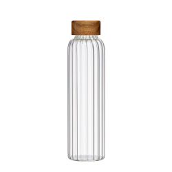 Bouteille personnalisée en verre borosilicate étanche 500 ml Bouteille personnalisée en verre borosilicate étanche 500 ml