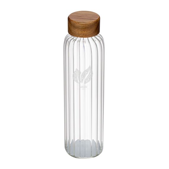 Bouteille personnalisée en verre borosilicate étanche 500 ml Bouteille personnalisée en verre borosilicate étanche 500 ml