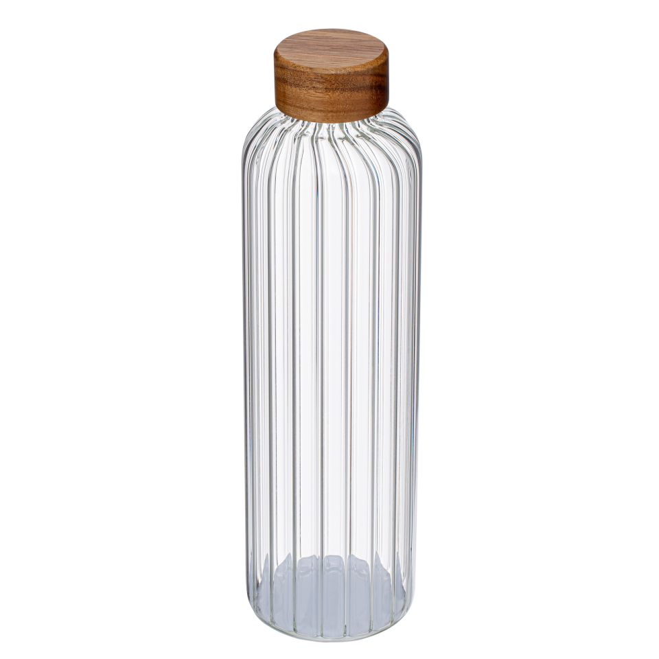 Bouteille personnalisée en verre borosilicate étanche 1000 ml 